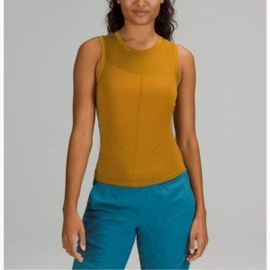 Lululemon |Lightweight Jersey Tank Top in Gold Spice